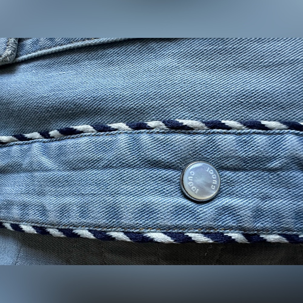 Gucci denim shirt - Picture 6 of 6